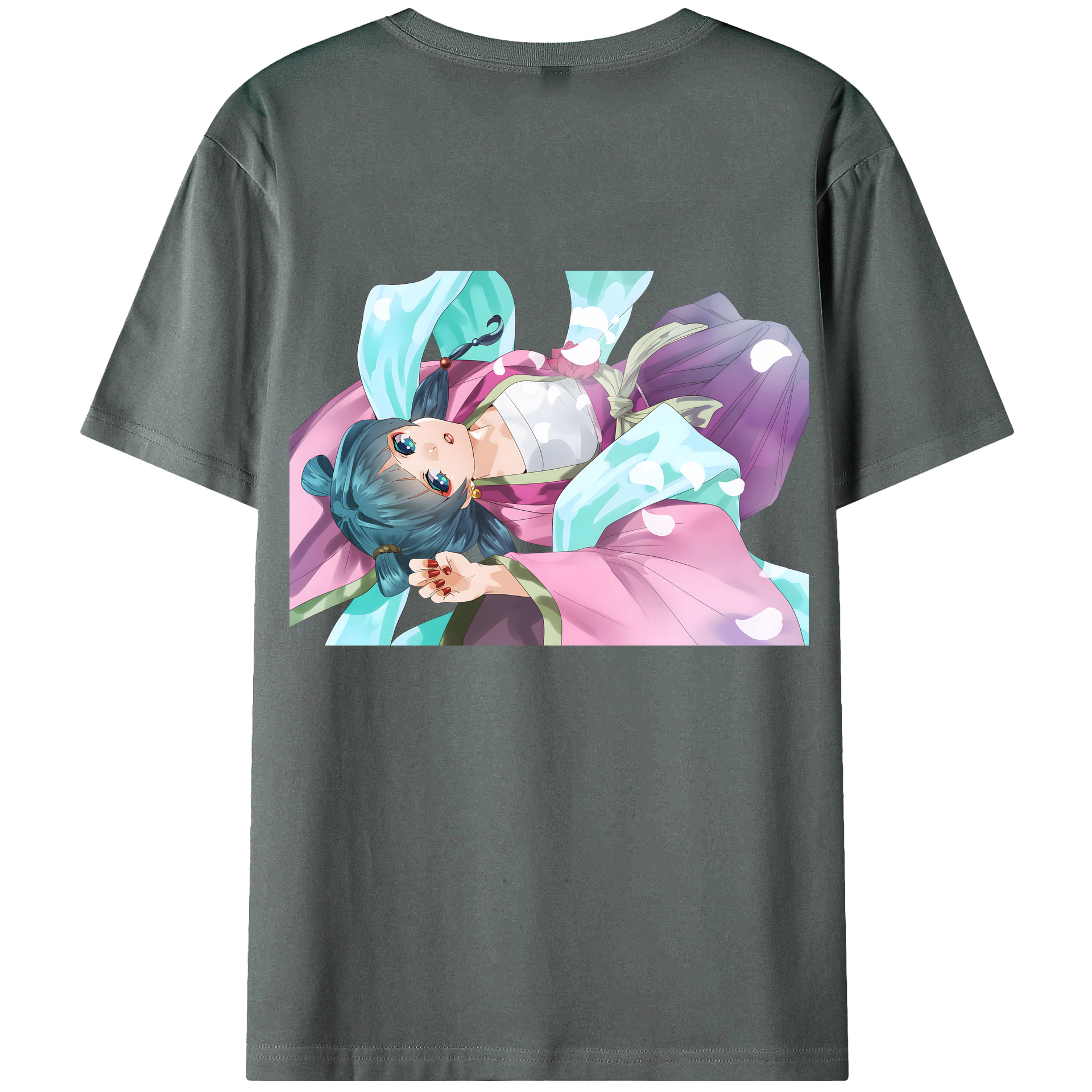 （画像用） 薬屋のひとりごと The Apothecary Diaries 綿100％半袖Tシャツ（背面プリント）